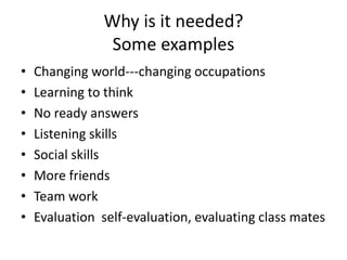 Phenomenon based learning | PPTX