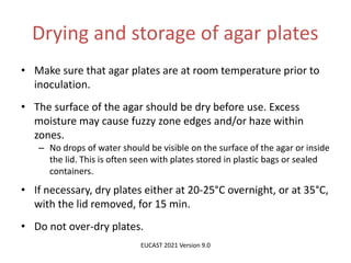 Phenotypic methods used in antimicrobial susceptibility testing
