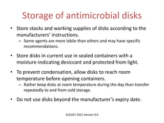 Phenotypic methods used in antimicrobial susceptibility testing