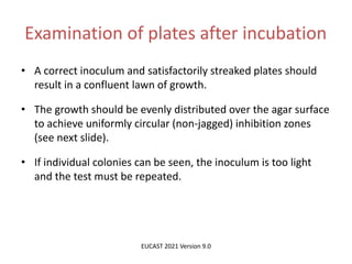 Phenotypic methods used in antimicrobial susceptibility testing