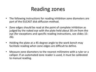 Phenotypic methods used in antimicrobial susceptibility testing