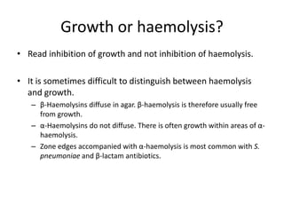 Phenotypic methods used in antimicrobial susceptibility testing