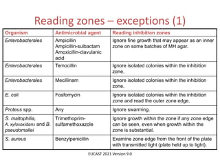 Phenotypic methods used in antimicrobial susceptibility testing