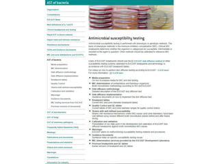 Phenotypic methods used in antimicrobial susceptibility testing