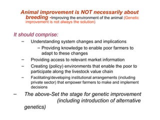 Biodiversity, resource base, animal breed level characterization, and utility of the information for goat genetic resources in Ethiopia