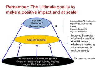 Biodiversity, resource base, animal breed level characterization, and utility of the information for goat genetic resources in Ethiopia
