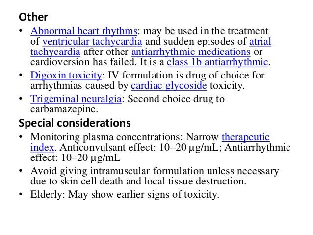 Another name for dilantin overdose symptoms
