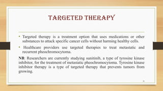 Targeted therapy
• Targeted therapy is a treatment option that uses medications or other
substances to attack specific can...