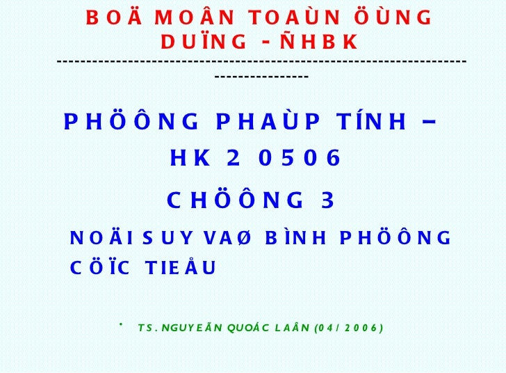 Phep Noi Suy