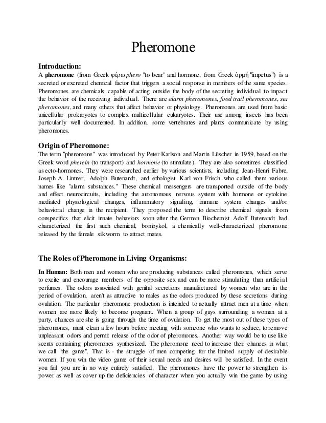 Pheromone
