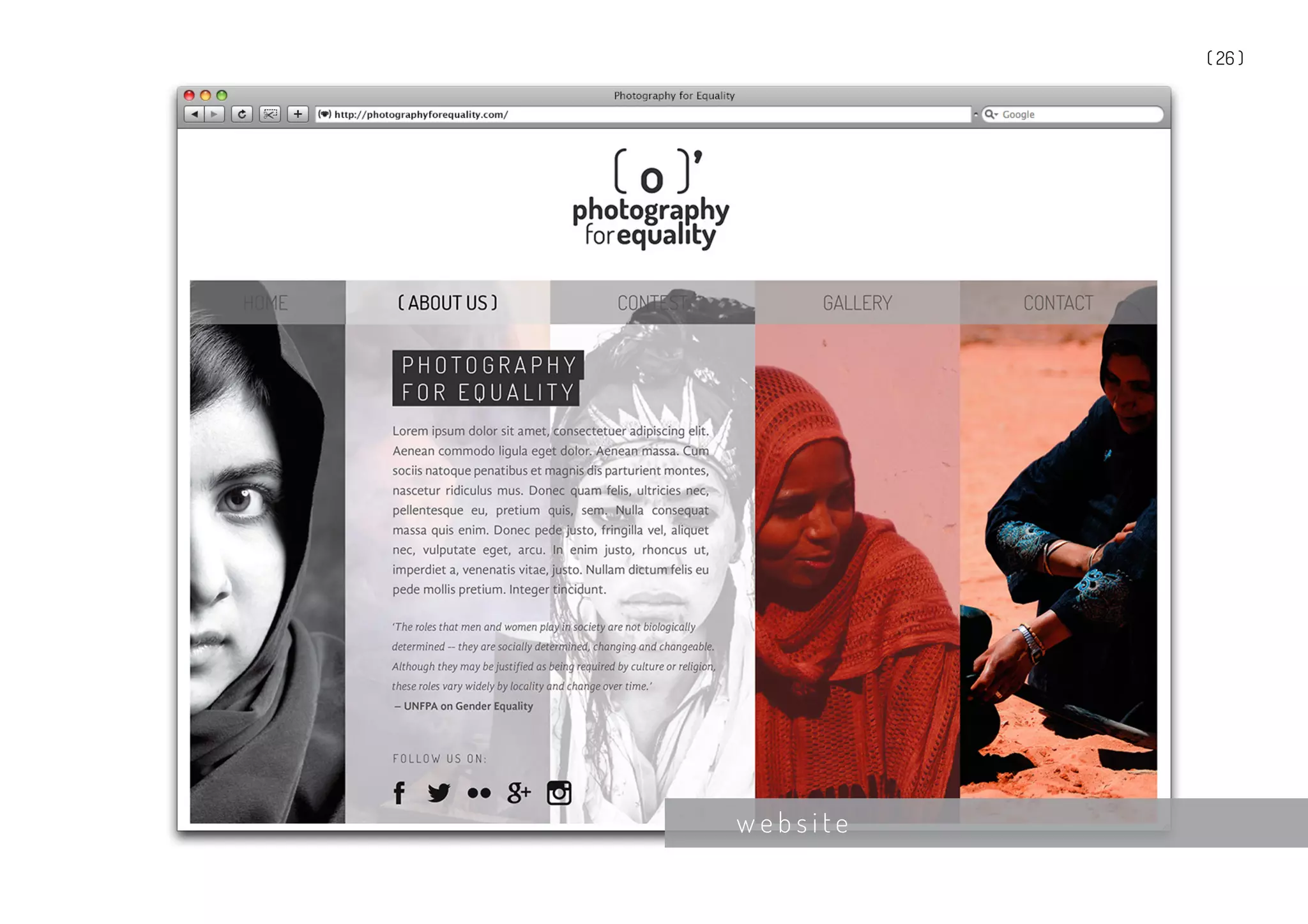 ( 26 )
w e b s i t e
 