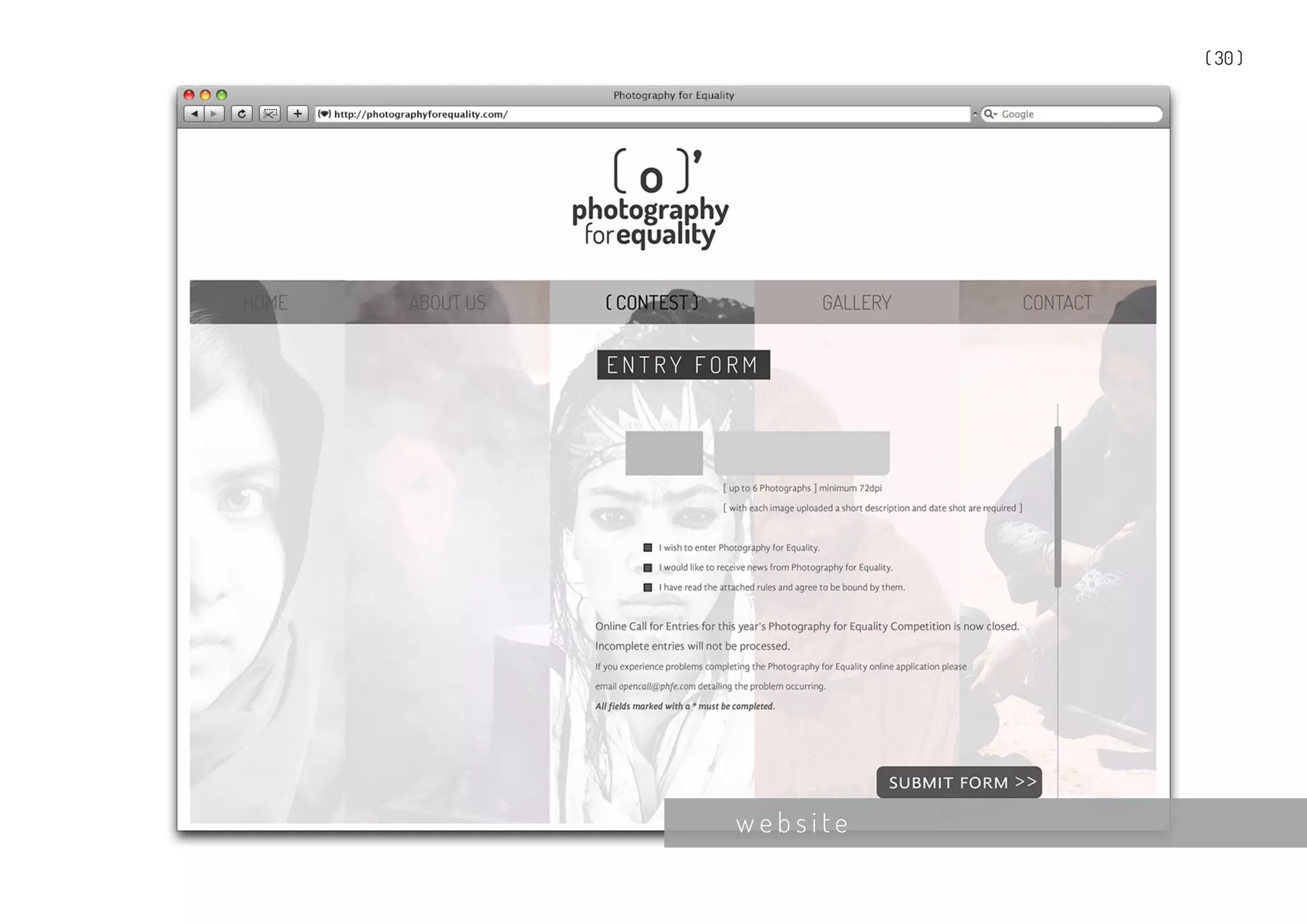 ( 30 )
w e b s i t e
 