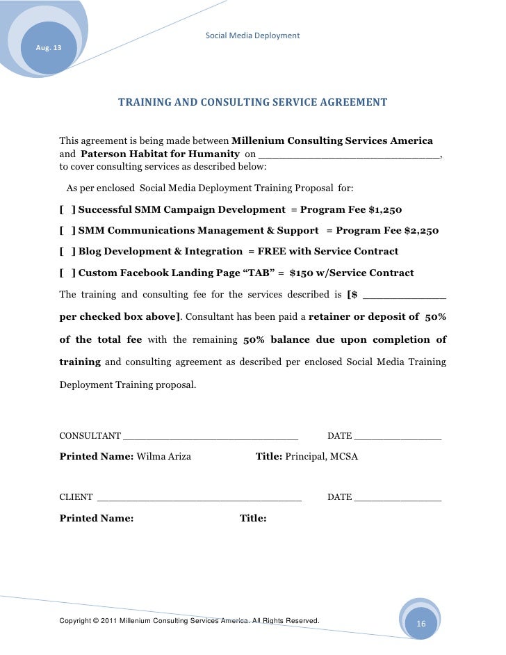 social media management agreement template social media management agreement template best free social media management agreement template social media management agreement template best free