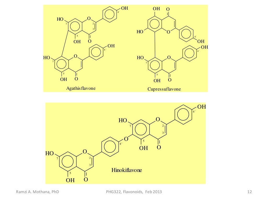 Flavonoid glycosides