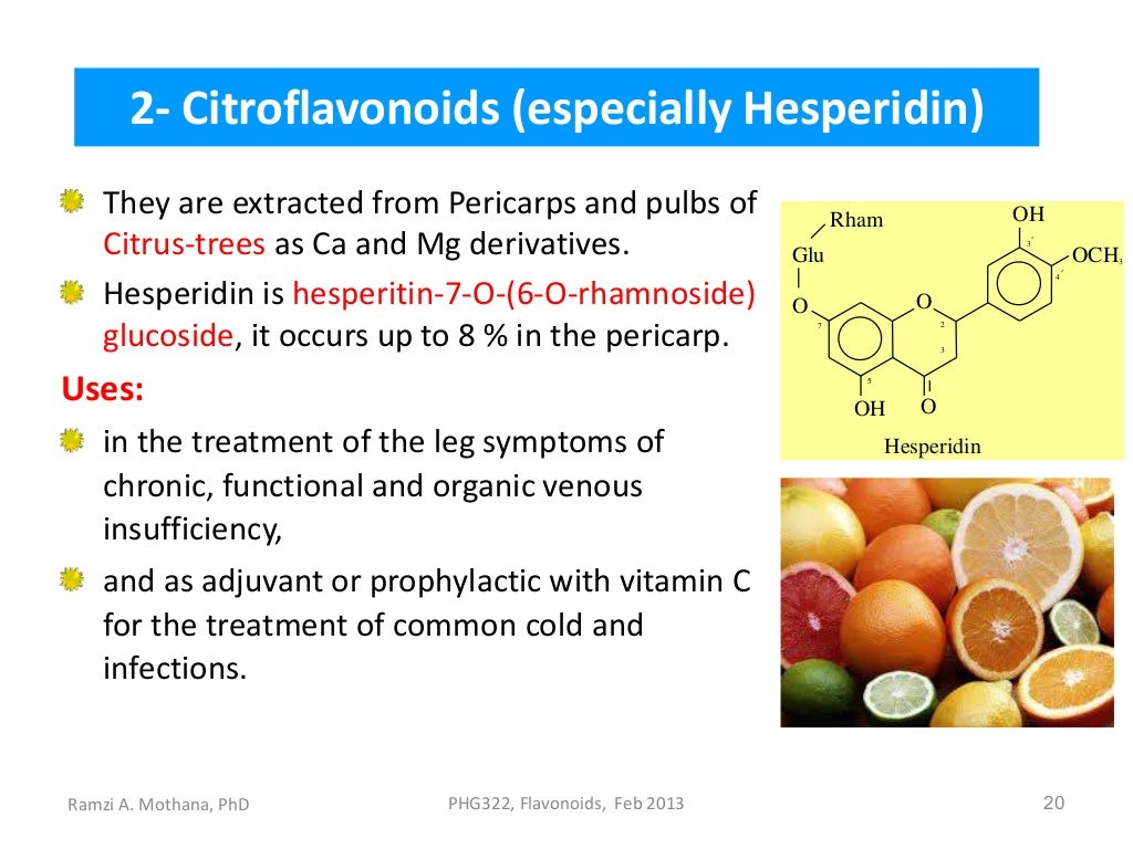 Flavonoid glycosides