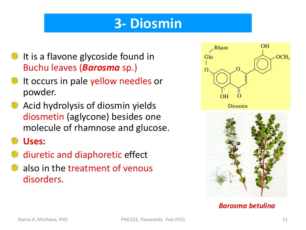 Flavonoid glycosides