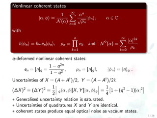 Non-Hermitian noncommutative models in quantum optics and their ...