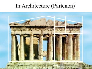 In Architecture (Partenon) 