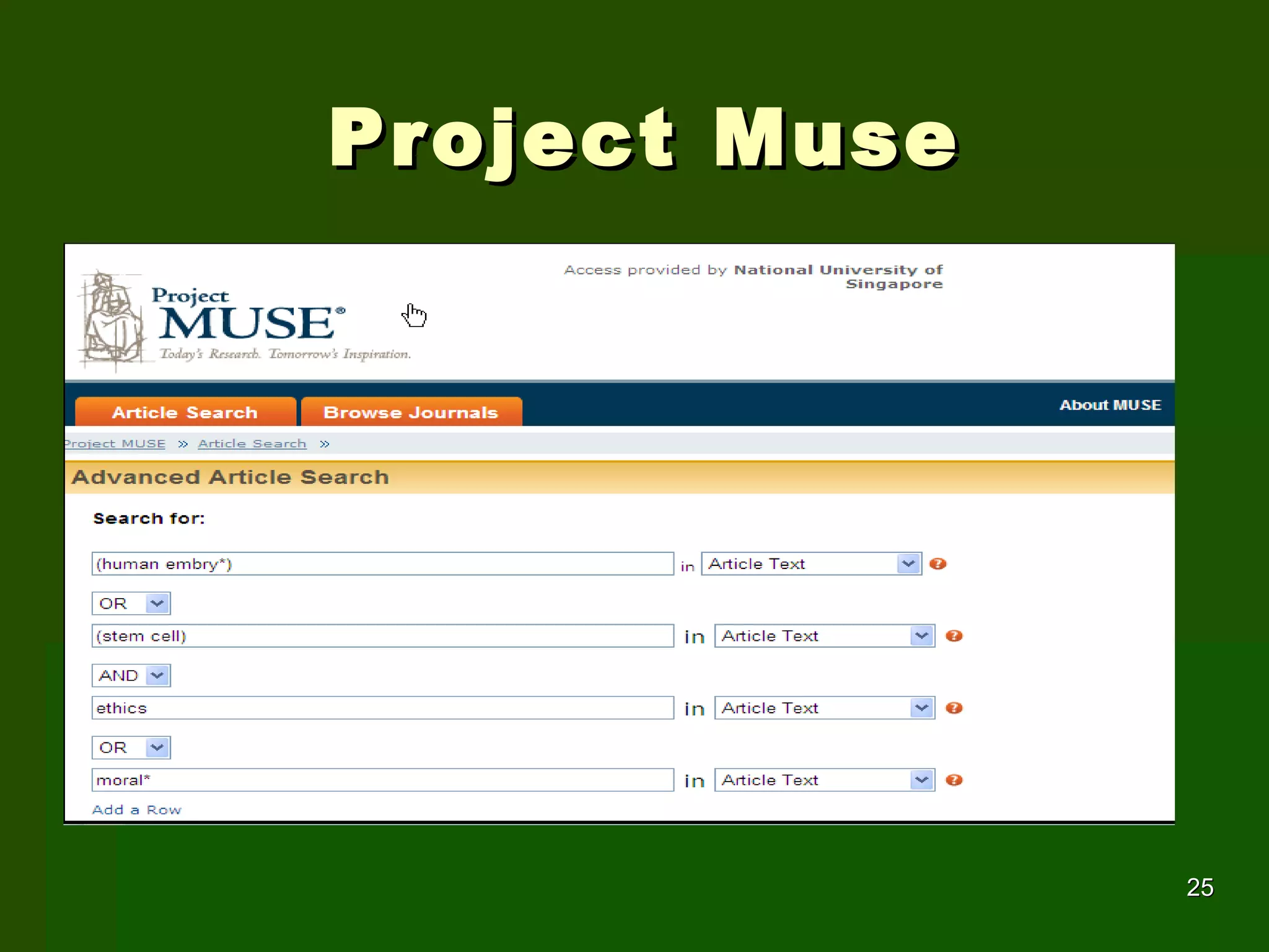 Project Muse 