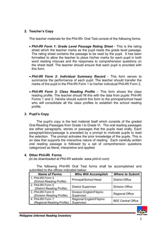 Phil iri | PDF