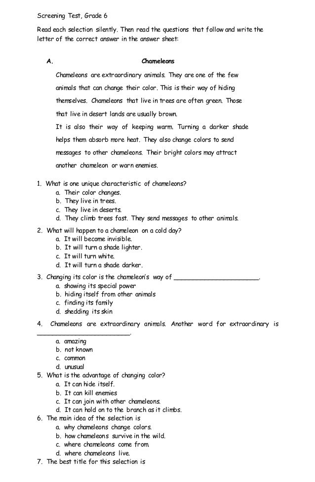 Phil Iri English 6 Phil iri english 6