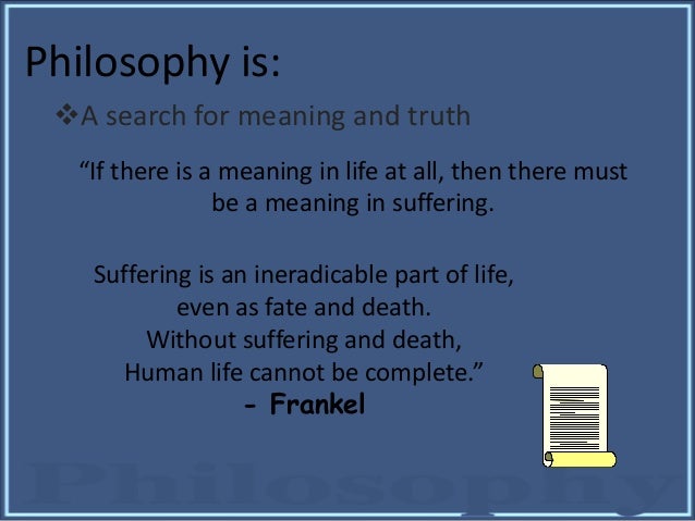 Philosophy of Truth
