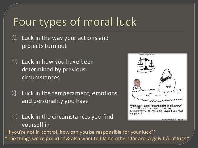 moral luck essay
