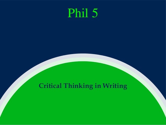 phil critical thinking usyd