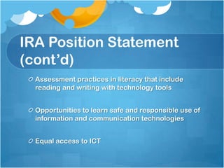 So what do I do?Professional development“Play” with the toolsDetermine how tools can enhance your current objectivesExperiment!