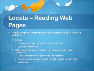 Internet TextLinear/Print-Like TextHypertext