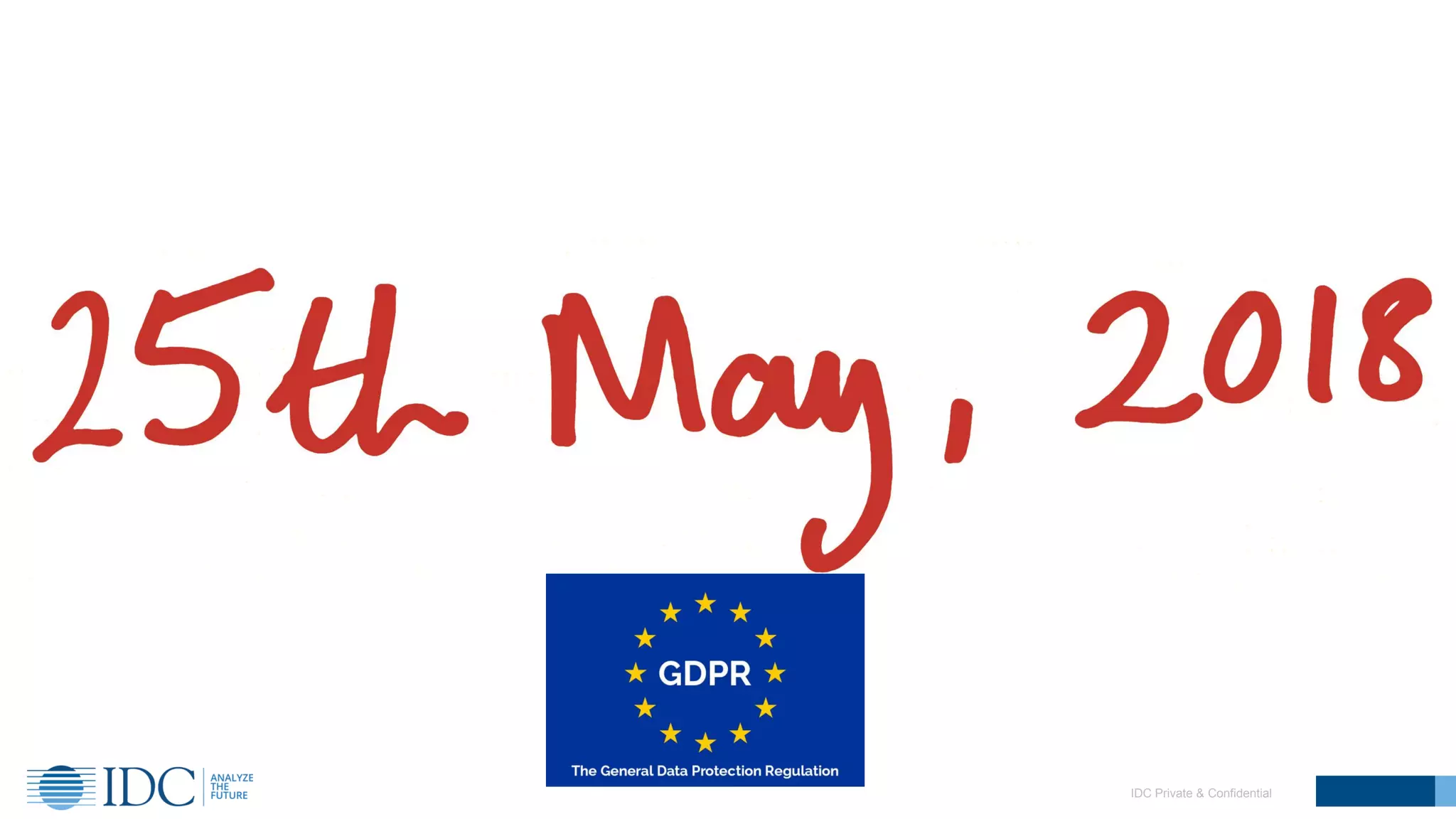 IDC Private & Confidential
 