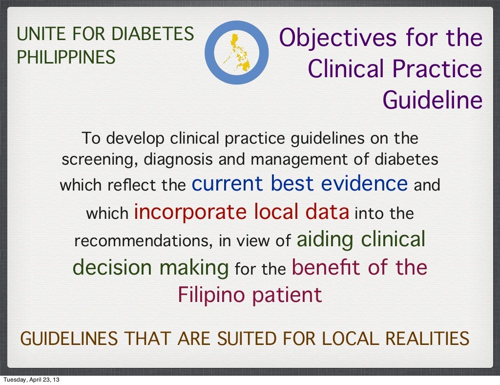 Philippine Clinical Practice Guidelines for the Diagnosis and Managem…