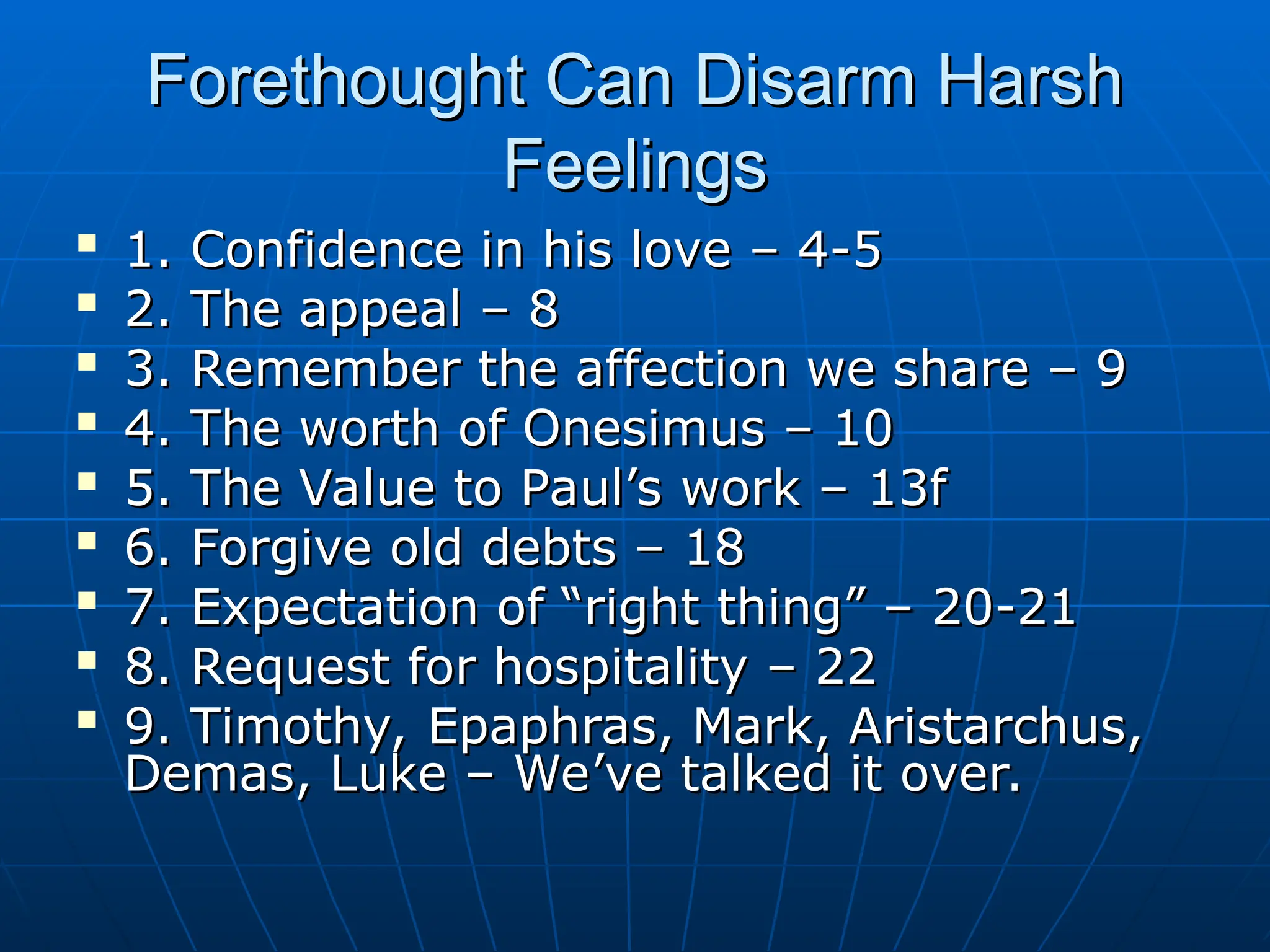 Philemon in the New Testament by Paul the Apostle | PPT