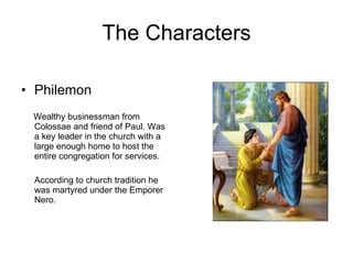 Philemon Forgiveness | PPT