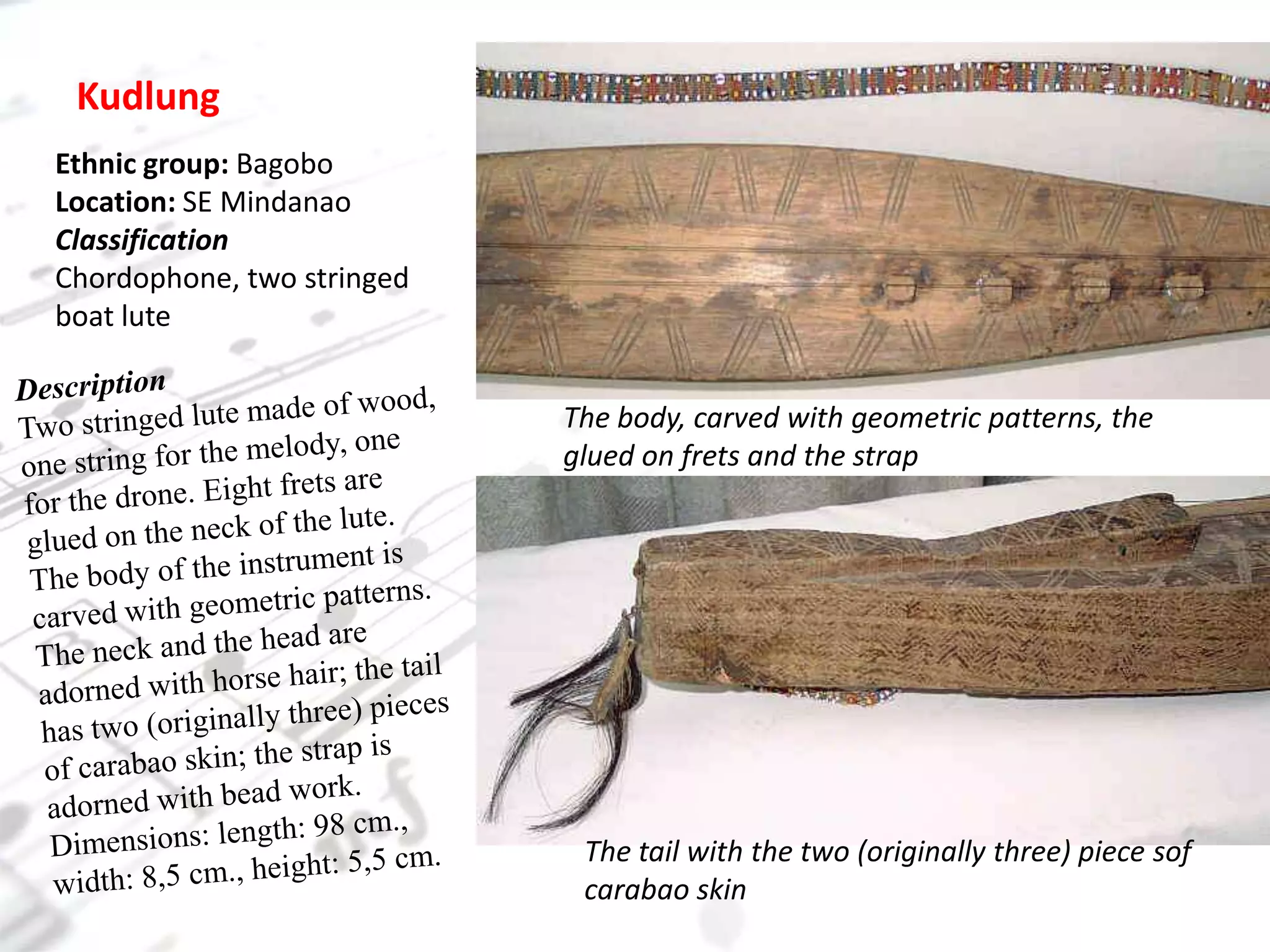 Philippine Ethnic Musical Instruments | PPTX