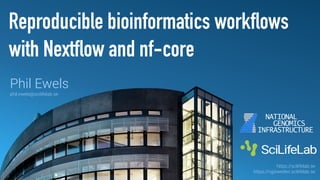 Reproducible bioinformatics workflows with Nextflow and nf-core | PDF