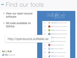 SciLifeLab NGI NovaSeq seminar | PDF