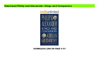 DOWNLOAD LINK ON PAGE 4 !!!!
Download Philip and Alexander: Kings and Conquerors
Download PDF Philip and Alexander: Kings and Conquerors Online, Read PDF Philip and Alexander: Kings and Conquerors, Full PDF Philip and Alexander: Kings and Conquerors, All Ebook Philip and Alexander: Kings and Conquerors, PDF and EPUB Philip and Alexander: Kings and Conquerors, PDF ePub Mobi Philip and Alexander: Kings and Conquerors, Downloading PDF Philip and Alexander: Kings and Conquerors, Book PDF Philip and Alexander: Kings and Conquerors, Read online Philip and Alexander: Kings and Conquerors, Philip and Alexander: Kings and Conquerors pdf, pdf Philip and Alexander: Kings and Conquerors, epub Philip and Alexander: Kings and Conquerors, the book Philip and Alexander: Kings and Conquerors, ebook Philip and Alexander: Kings and Conquerors, Philip and Alexander: Kings and Conquerors E-Books, Online Philip and Alexander: Kings and Conquerors Book, Philip and Alexander: Kings and Conquerors Online Read Best Book Online Philip and Alexander: Kings and Conquerors, Read Online Philip and Alexander: Kings and Conquerors Book, Read Online Philip and Alexander: Kings and Conquerors E-Books, Download Philip and Alexander: Kings and Conquerors Online, Download Best Book Philip and Alexander: Kings and Conquerors Online, Pdf Books Philip and Alexander: Kings and Conquerors, Download Philip and Alexander: Kings and Conquerors Books Online, Download Philip and Alexander: Kings and Conquerors Full Collection, Download Philip and Alexander: Kings and Conquerors Book, Download Philip and Alexander: Kings and Conquerors Ebook, Philip and Alexander: Kings and Conquerors PDF Read online, Philip and Alexander: Kings and Conquerors Ebooks, Philip and Alexander: Kings and Conquerors pdf Read online, Philip and Alexander: Kings and Conquerors Best Book, Philip and Alexander: Kings and Conquerors Popular, Philip and Alexander: Kings and Conquerors Download, Philip and Alexander: Kings and Conquerors Full PDF, Philip and Alexander: Kings and
Conquerors PDF Online, Philip and Alexander: Kings and Conquerors Books Online, Philip and Alexander: Kings and Conquerors Ebook, Philip and Alexander: Kings and Conquerors Book, Philip and Alexander: Kings and Conquerors Full Popular PDF, PDF Philip and Alexander: Kings and Conquerors Read Book PDF Philip and Alexander: Kings and Conquerors, Read online PDF Philip and Alexander: Kings and Conquerors, PDF Philip and Alexander: Kings and Conquerors Popular, PDF Philip and Alexander: Kings and Conquerors Ebook, Best Book Philip and Alexander: Kings and Conquerors, PDF Philip and Alexander: Kings and Conquerors Collection, PDF Philip and Alexander: Kings and Conquerors Full Online, full book Philip and Alexander: Kings and Conquerors, online pdf Philip and Alexander: Kings and Conquerors, PDF Philip and Alexander: Kings and Conquerors Online, Philip and Alexander: Kings and Conquerors Online, Download Best Book Online Philip and Alexander: Kings and Conquerors, Read Philip and Alexander: Kings and Conquerors PDF files
 