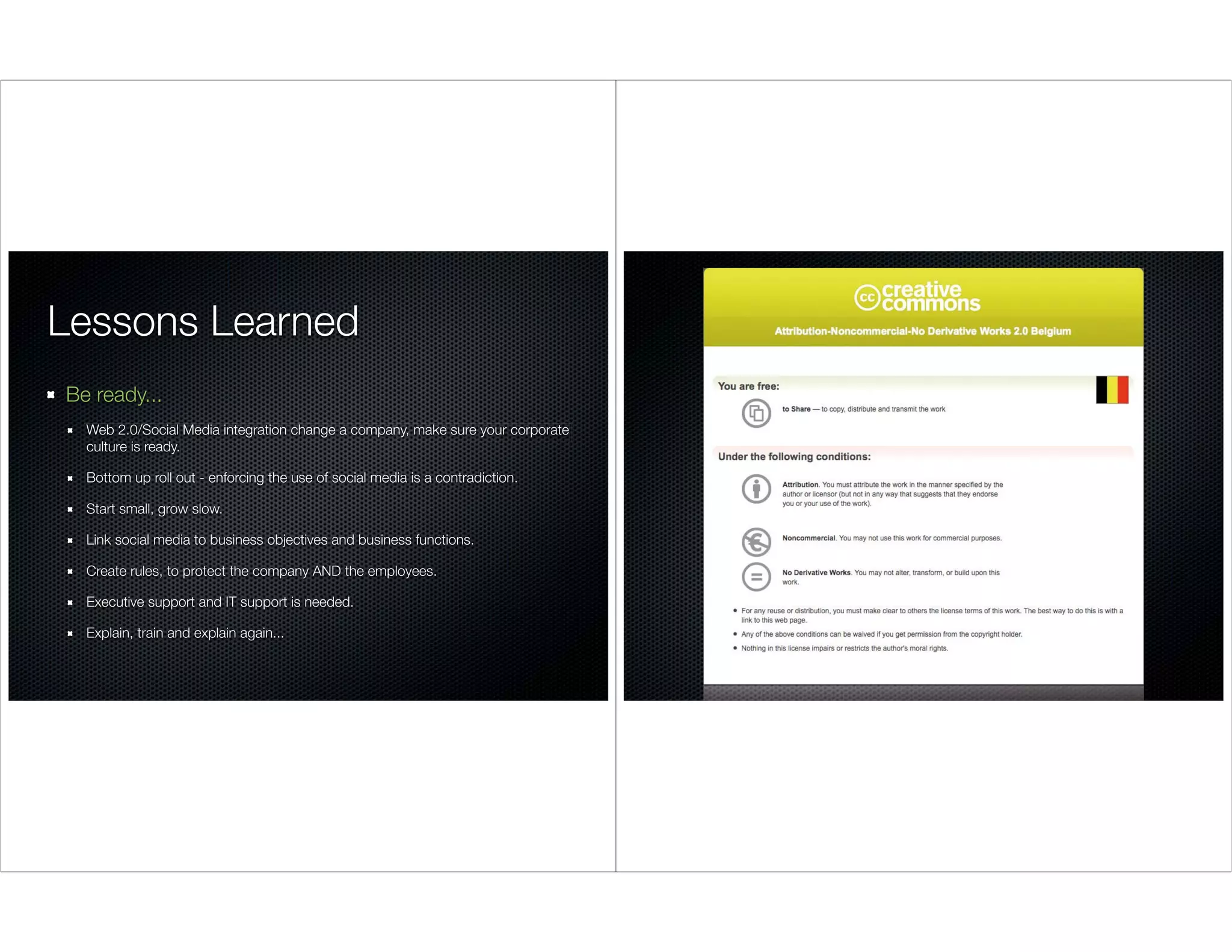 Impact on internal collaboration
