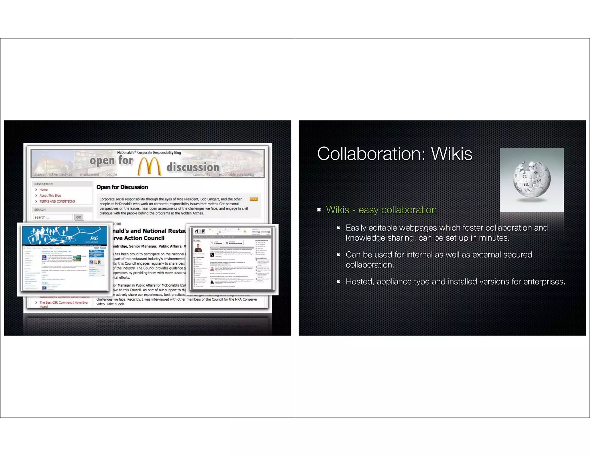 Impact on internal collaboration