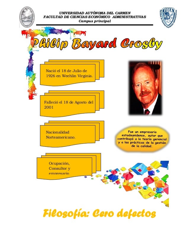 Gurú de la Calidad Philip crosby