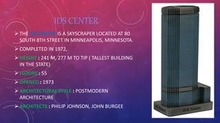 Philip johnson & his works | PPTX
