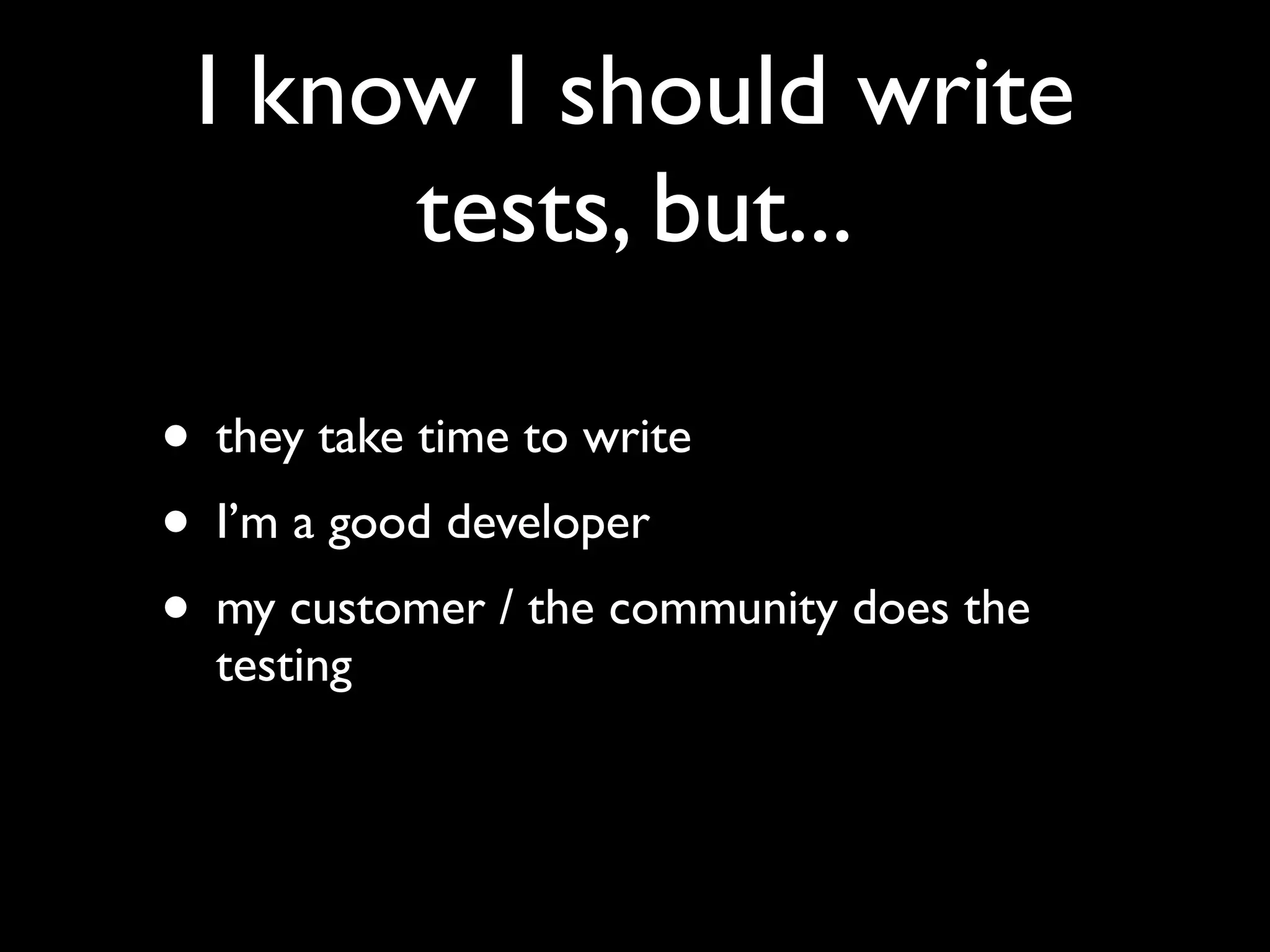 Philipp Von Weitershausen Untested Code Is Broken Code