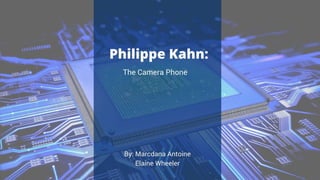 Philippe Kahn: Creating the Camera Phone