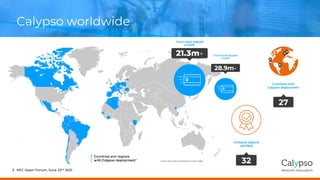 Calypso worldwide
NFC Open Forum, June 23rd 2021
3
 