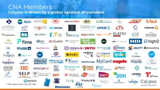 CNA Members
Calypso is driven by a global network of members
NFC Open Forum, June 23rd 2021
4
 