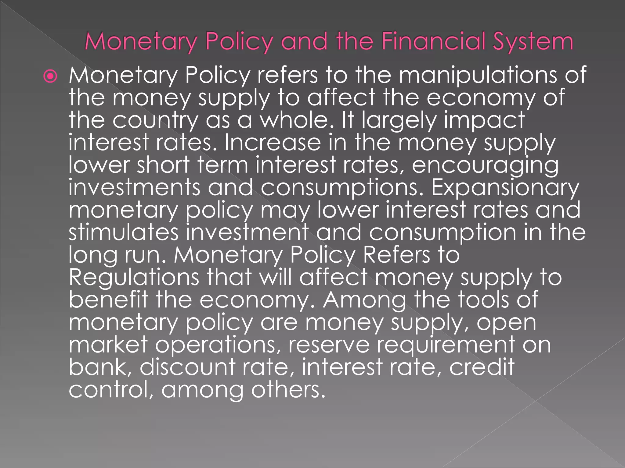 Philippine financial-system....... | PPTX