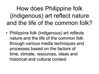 Philippine Indigenous Art