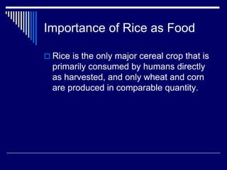 Agriculture in the Philippine Setting ppt | PPT