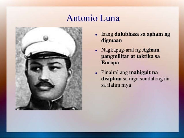 Larawan Ni Antonio Luna Philippine american war